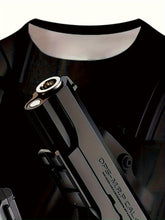 Załaduj obraz do przeglądarki galerii, 3D Gun Print T-Shirt