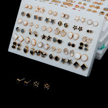 Charger l'image dans la galerie, 18/36/100Pairs Mixed Stud Earrings
