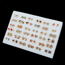 Charger l'image dans la galerie, 18/36/100Pairs Mixed Stud Earrings
