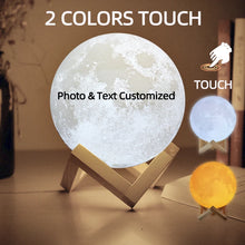 Charger l'image dans la galerie, Personalized 3D Moon Lamp