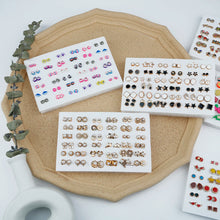 Charger l'image dans la galerie, 18/36/100Pairs Mixed Stud Earrings