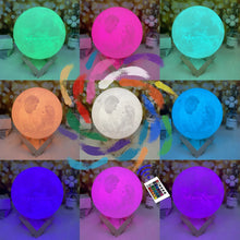 Charger l'image dans la galerie, Personalized 3D Moon Lamp