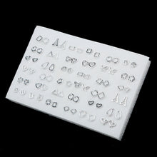Charger l'image dans la galerie, 18/36/100Pairs Mixed Stud Earrings