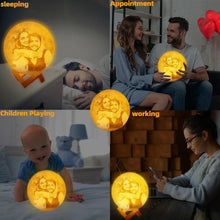 Charger l'image dans la galerie, Personalized 3D Moon Lamp