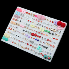 Charger l'image dans la galerie, 18/36/100Pairs Mixed Stud Earrings