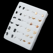 Charger l'image dans la galerie, 18/36/100Pairs Mixed Stud Earrings