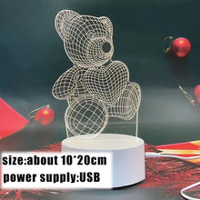 Charger l'image dans la galerie, 3D Bear Lamp