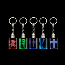 Charger l'image dans la galerie, Crystal Keyring Ring