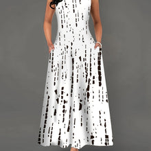 Afbeelding in Gallery-weergave laden, Abstract Sleeveless Dress
