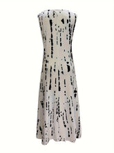 Afbeelding in Gallery-weergave laden, Abstract Sleeveless Dress