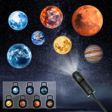 Charger l'image dans la galerie, 1 lamp + 7 planet projections

